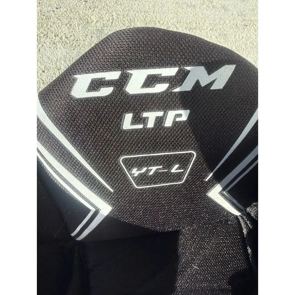 Youth: CCM LTP Youth Small Black Ice Hockey Pants Breezers Learn To Play YTH Lg